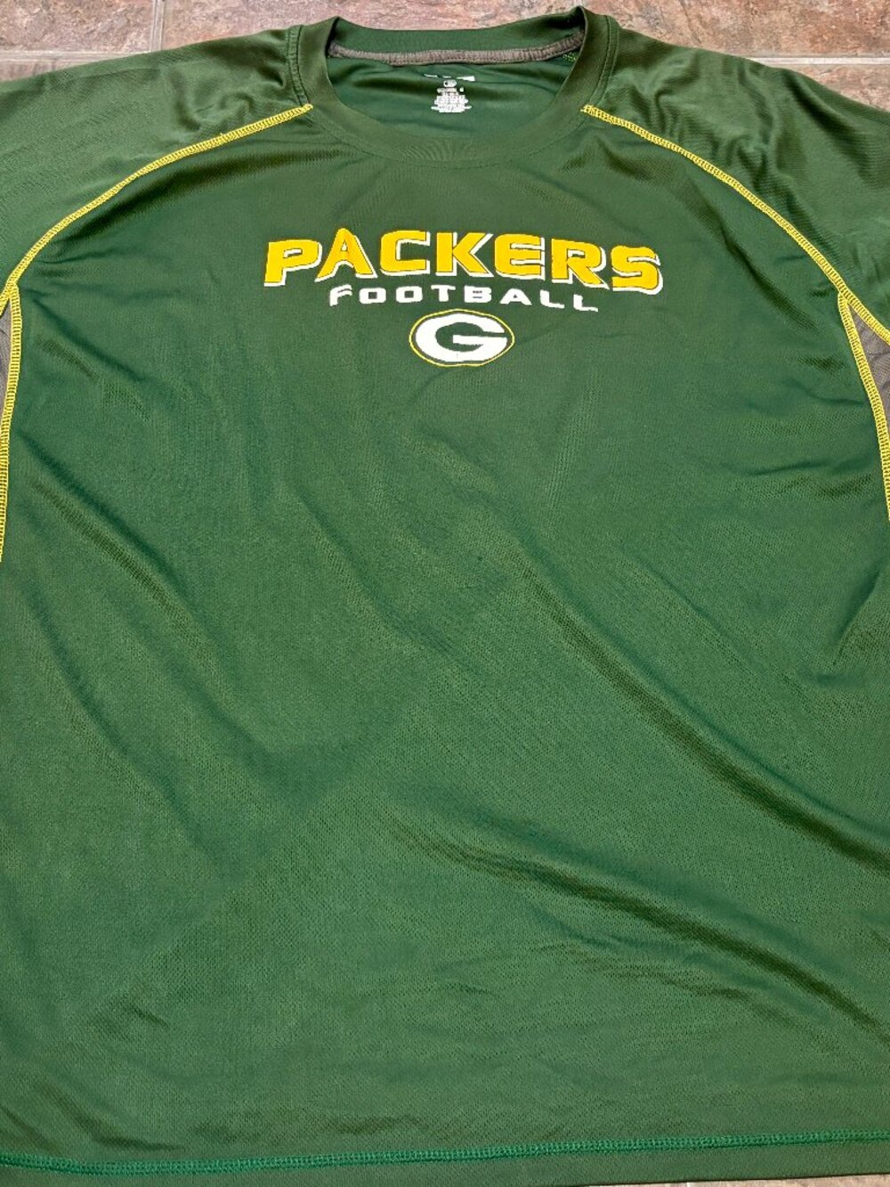 ~~Green Bay Packers Polyester Pullover XXXL Green Football